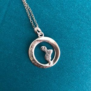 Sterling silver Winnie the Pooh necklace